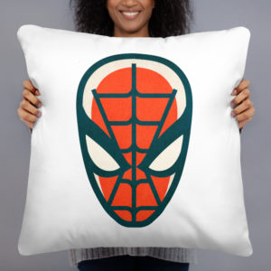 Spider-Man Styled Mask Pillow